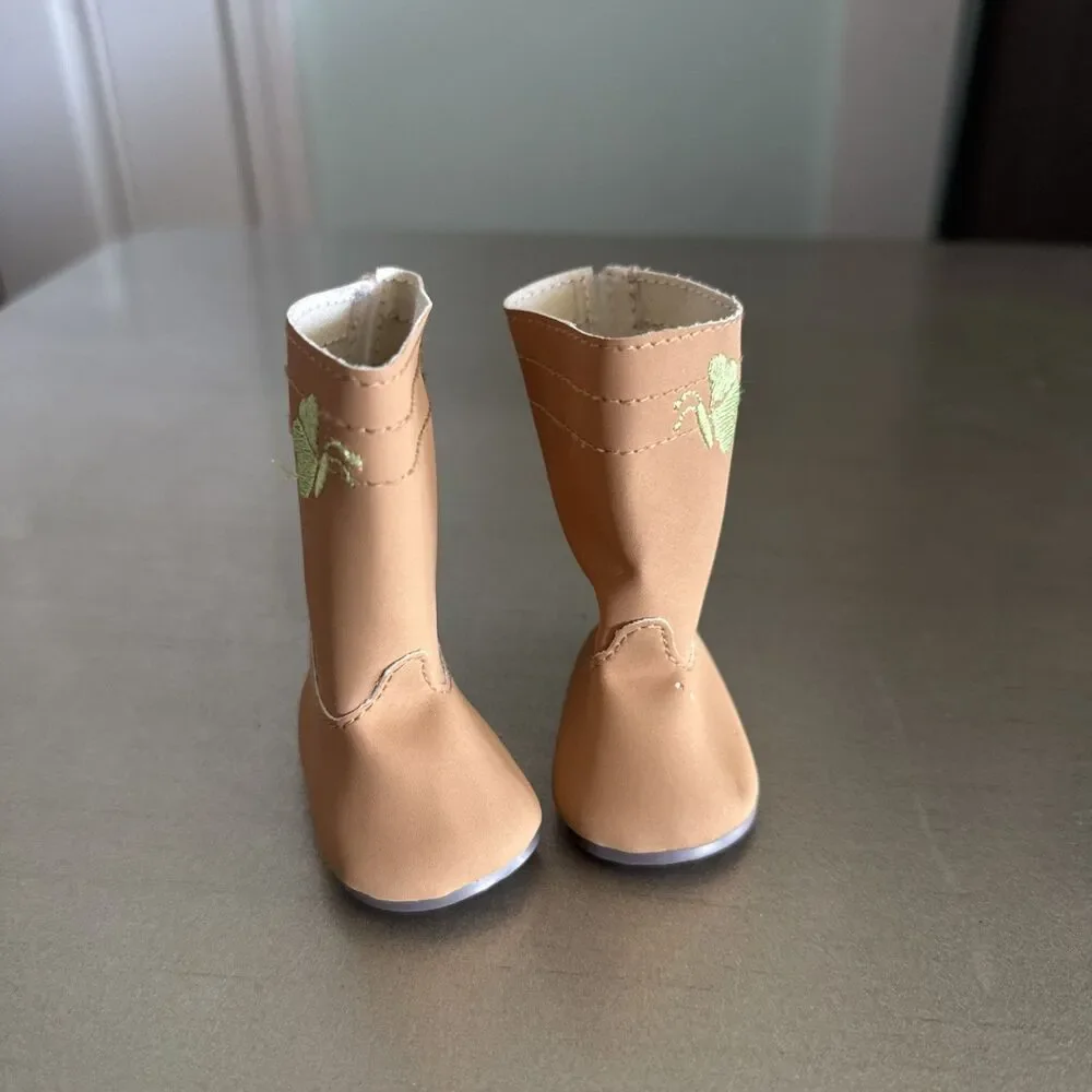 American Girl Doll True Spirit Boots Retired EUC